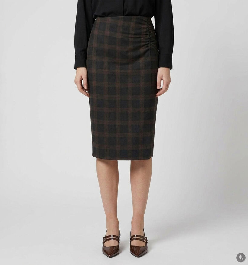 Vero Moda Malli Donkerblauwe Rok met Split voor dames (379670)