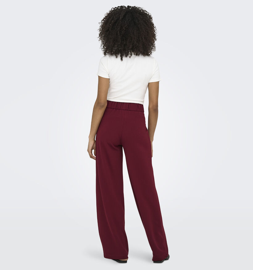 JDY Lange Broek L30 Bordeaux voor dames (359864)