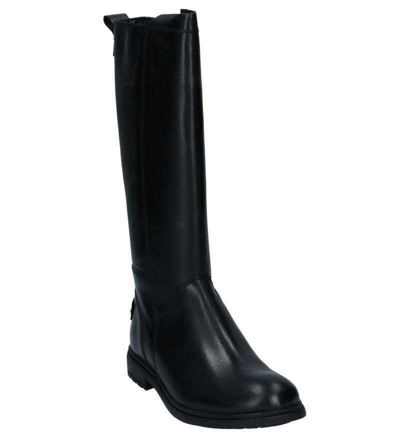 Tommy Hilfiger Bottes hautes en Noir en cuir (225889)