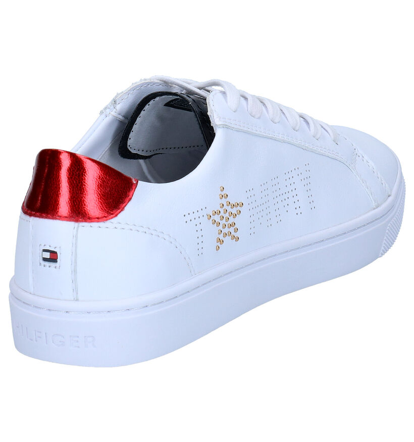 Tommy Hilfiger Chaussures à lacets en Blanc en cuir (268308)