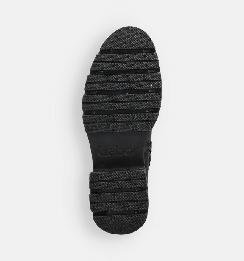 Gabor Zwarte Chelsea Boots voor dames (361647) - geschikt voor steunzolen