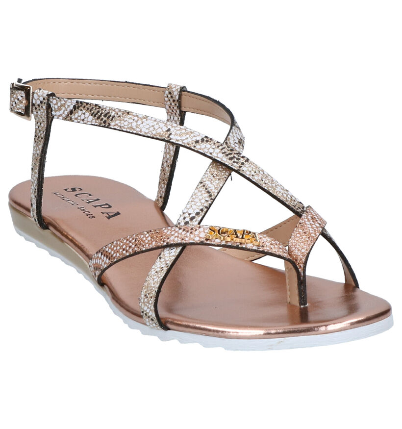 Scapa Roze Sandalen in kunstleer (270308)