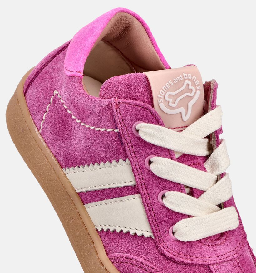 STONES and BONES Lemmi Fuchsia Sneakers voor meisjes (373759) - geschikt voor steunzolen