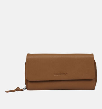 Burkely Portemonnees Cognac