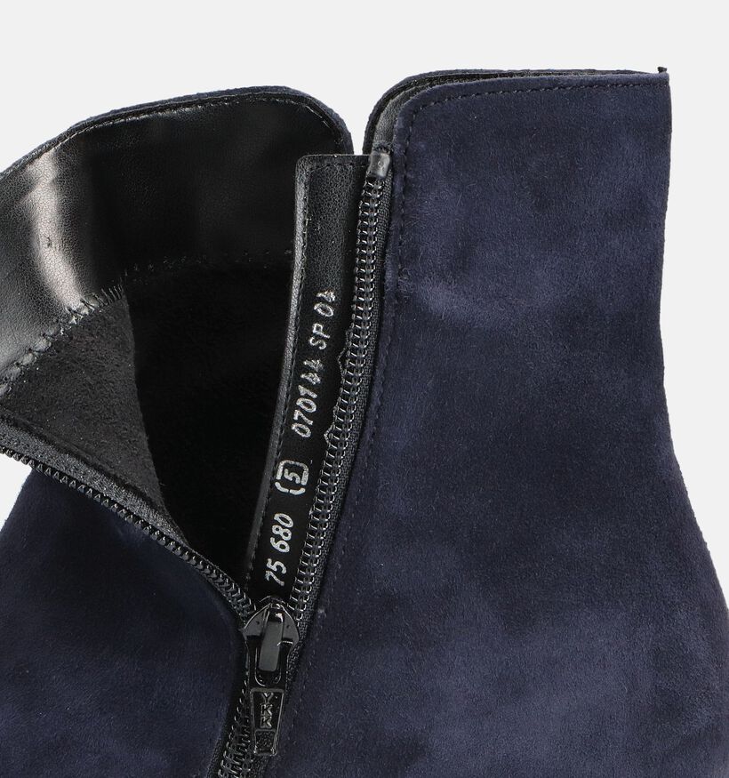 Gabor Bottines à talons en Bleu foncé pour femmes (361648) - pour semelles orthopédiques