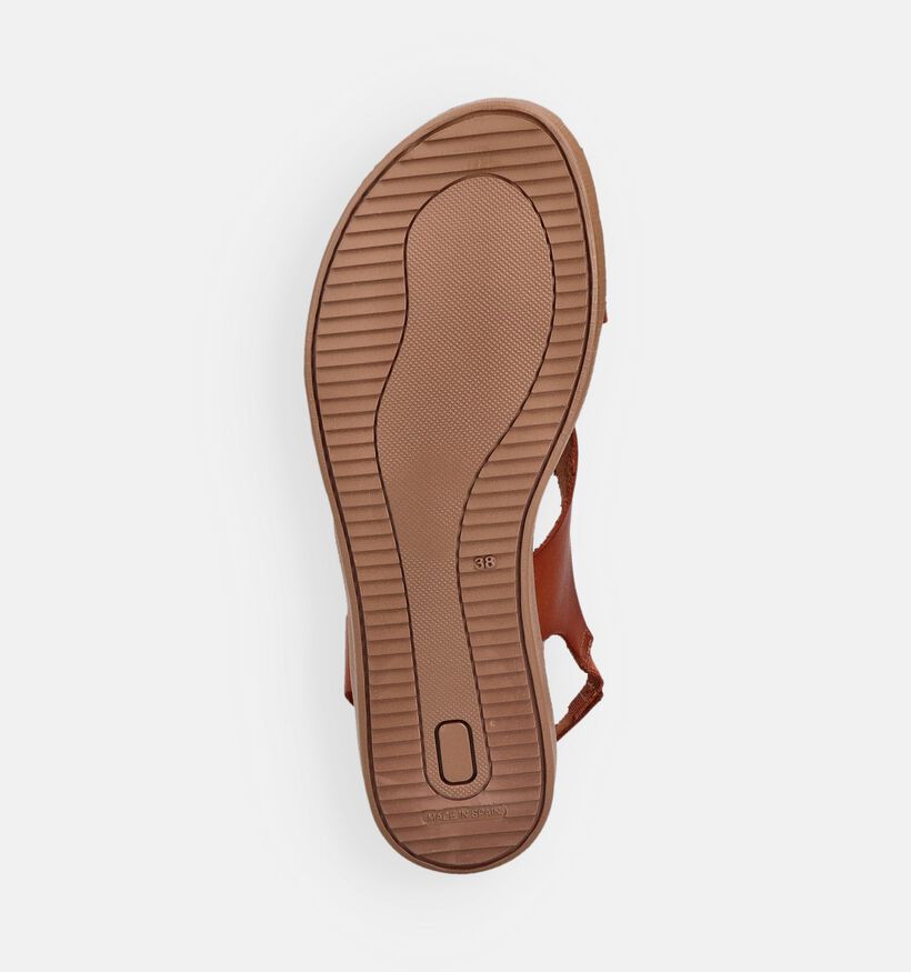 Hee Cognac Sandalen voor dames (372491)