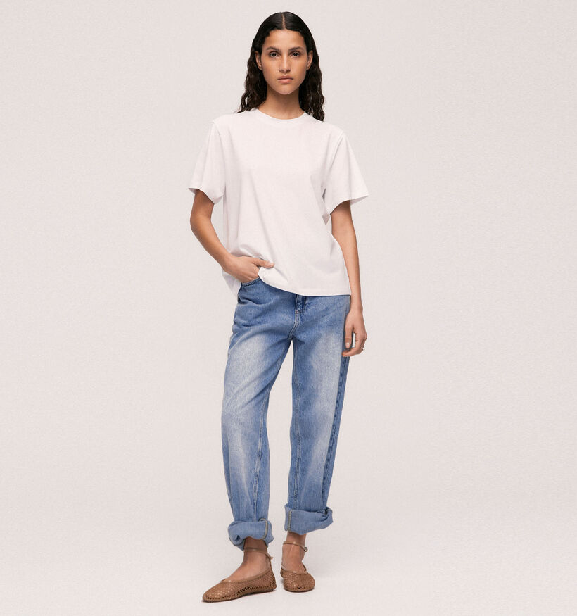 Vila Nora Witte T-shirt voor dames (368096)