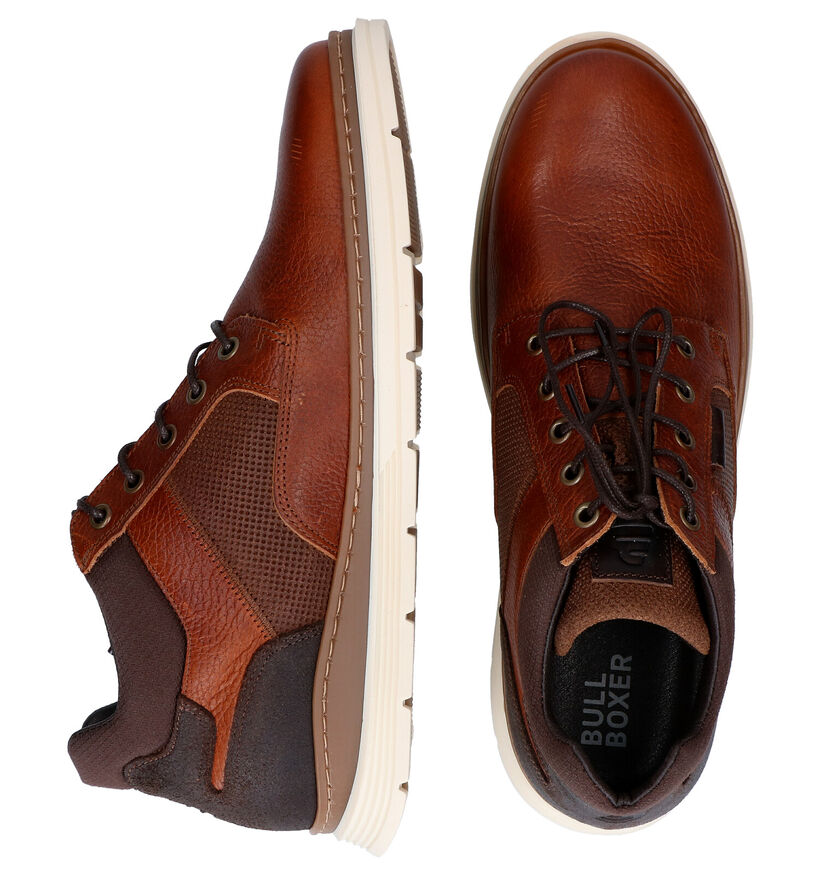 Bullboxer Chaussures hautes en Cognac en cuir (296423)