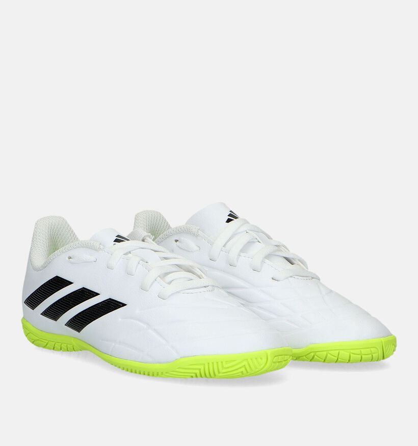 adidas Copa Pure.4 Witte Voetbalschoenen voor jongens, meisjes (328384)