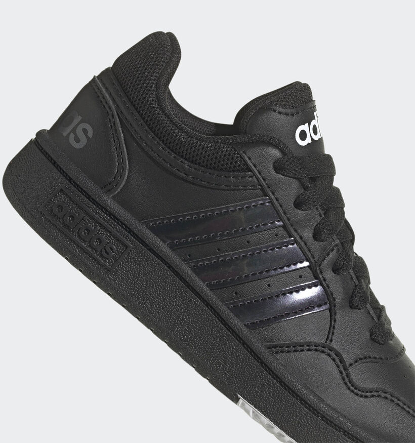 adidas Hoops 3.0 Zwarte Sneakers adidas Hoops 3.0 Zwarte Sneakers voor jongens, meisjes (366022) - geschikt voor steunzolen