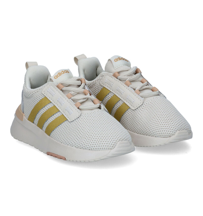 adidas Racer TR21 Beige Sneakers voor meisjes (311305)