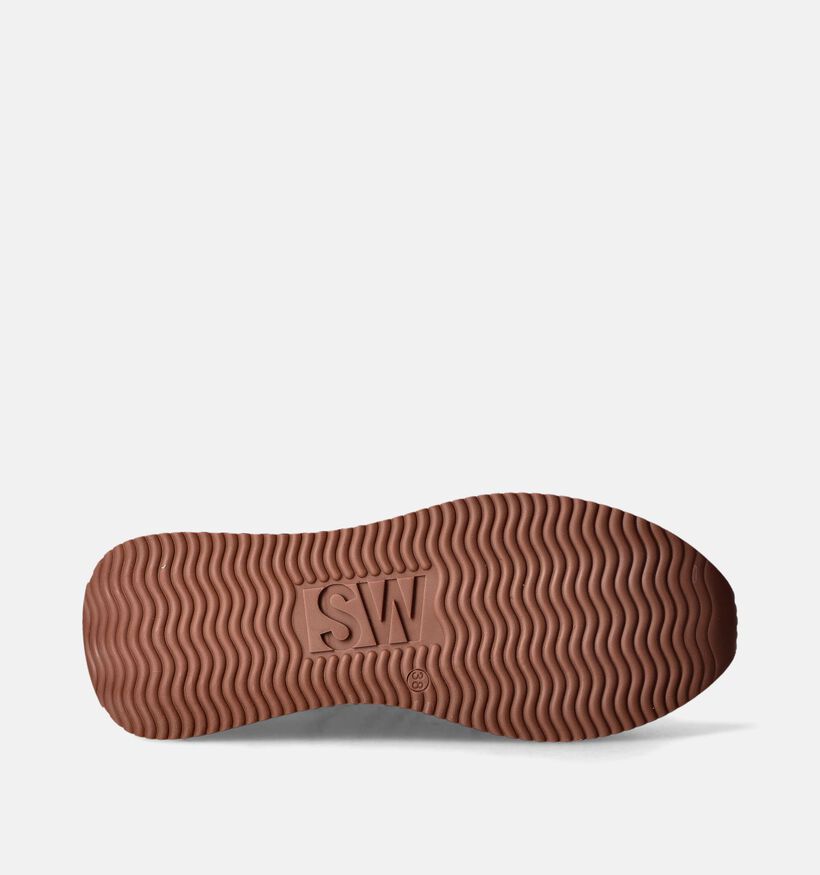 Softwaves Beige Sneakers voor dames (357253) - geschikt voor steunzolen