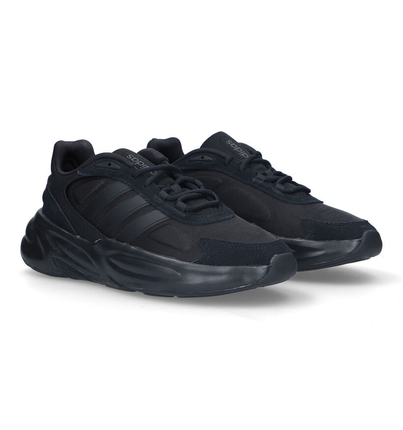 adidas Ozelle Baskets en Noir pour hommes (324935) - pour semelles orthopédiques