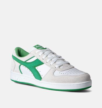 Diadora Magic Low Sneakers Wit/White/Island Green