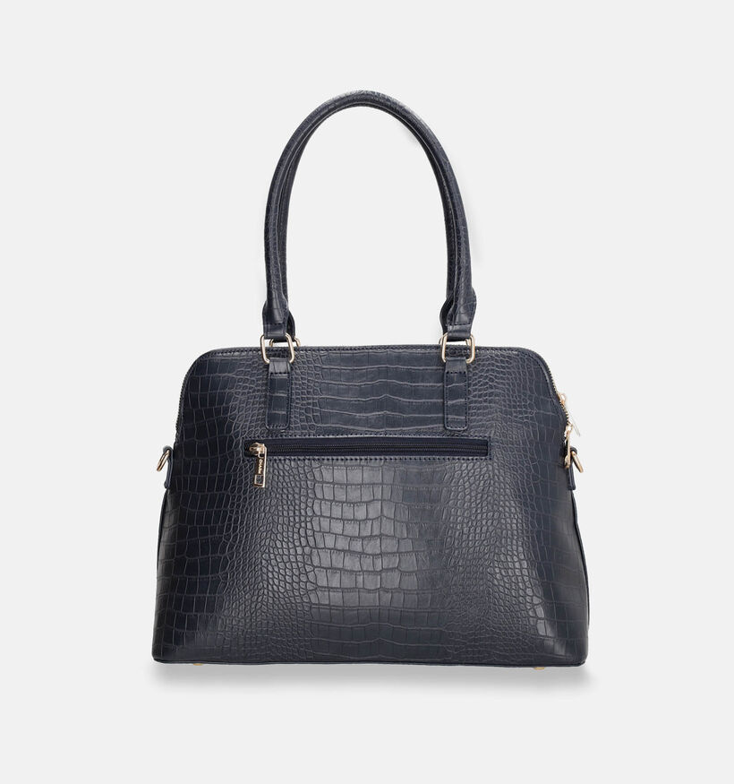 Charm London Midwood Blauwe Handtas met riem voor dames (333112)