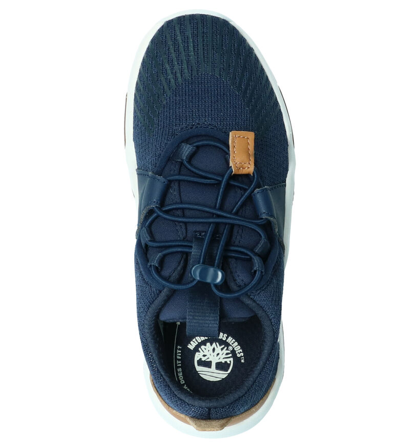 Timberland Earth Rally Blauwe Slip-on Sneakers in stof (267276)