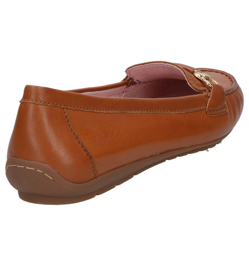 River Woods Ava Cognac Mocassins in leer (271175)