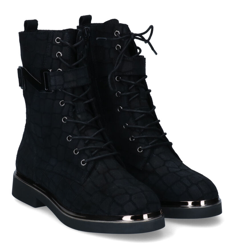 Nathan-Baume Bottines à lacets en Cognac en daim (315968)