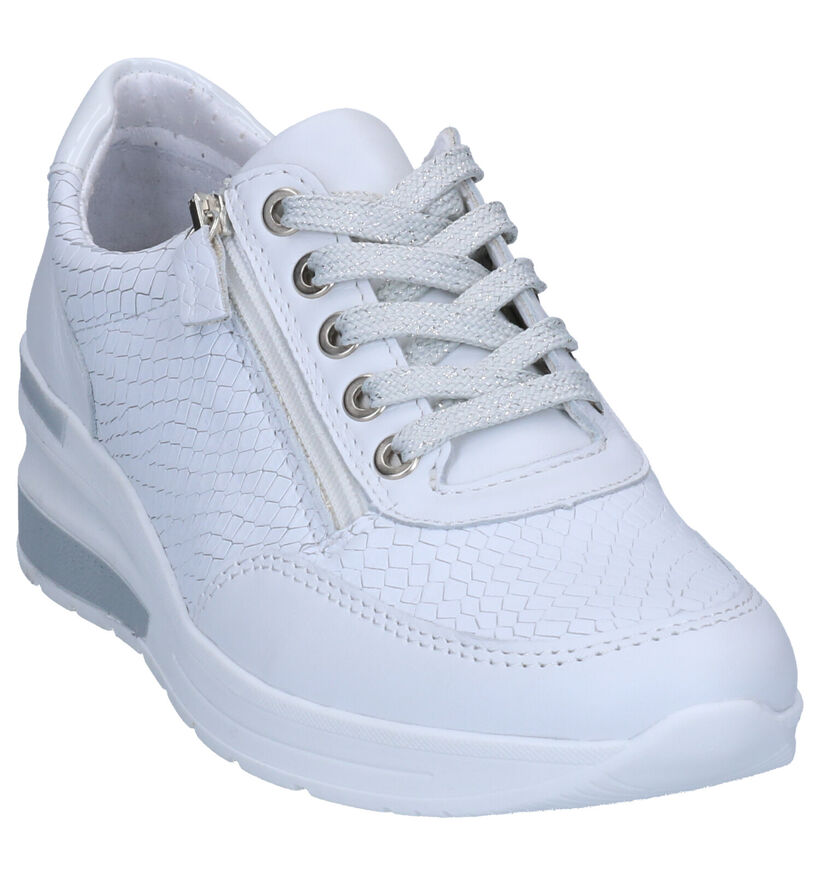 Mirel Witte Sneakers in leer (269379)