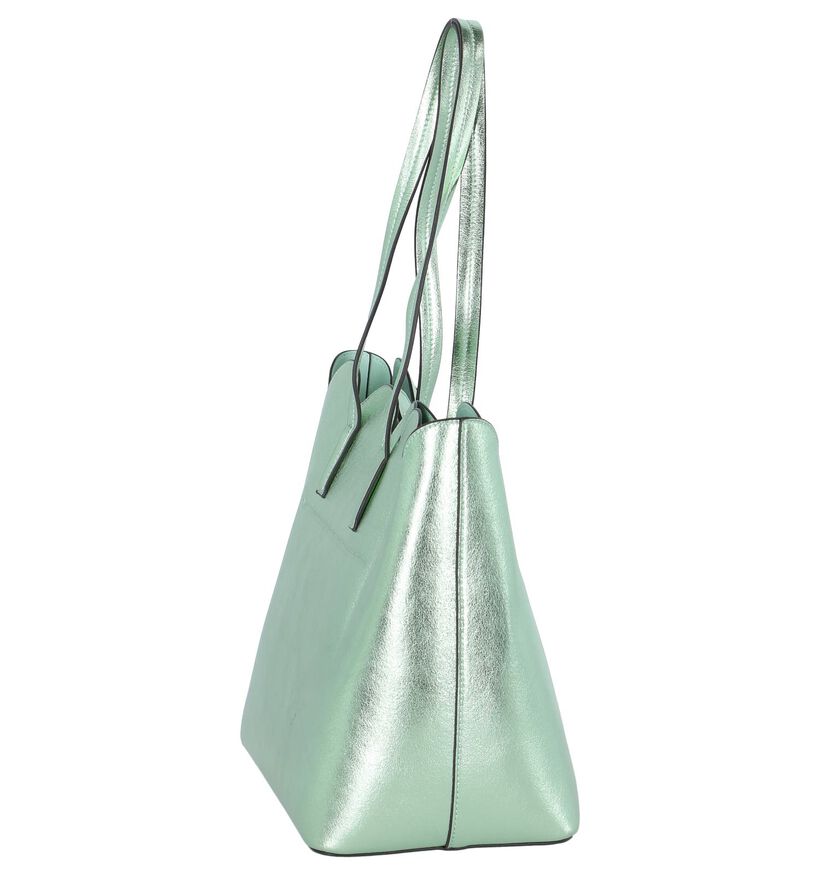 Licht Blauwe Shopper Tas Emmy Wieleman in kunstleer (215320)