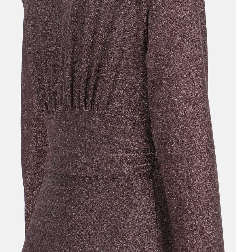 Expresso Long Sleeve Bronzen Jurk voor dames (351074)