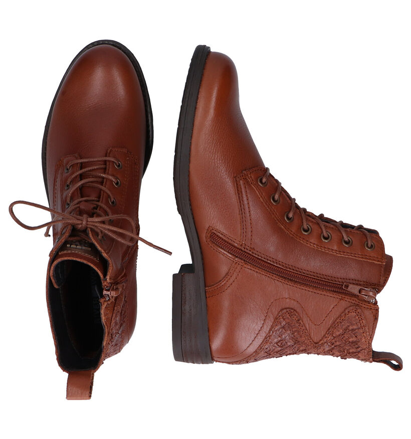 River Woods Agnes Bottines en Cognac pour femmes (298430)