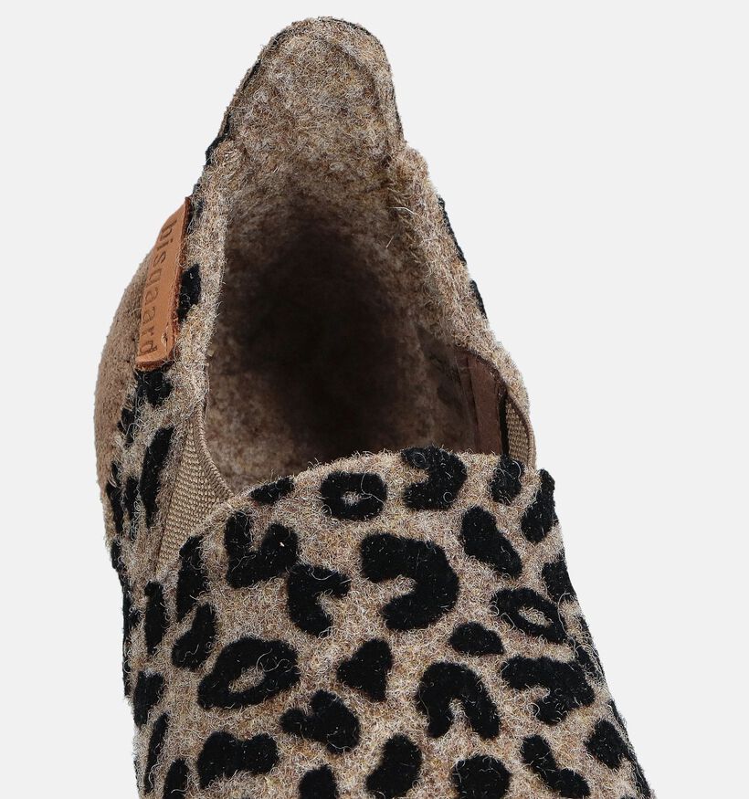 Bisgaard Leopard Bruine Pantoffels voor meisjes (372368)