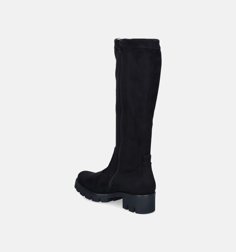Gabor Bottes stretch en Noir pour femmes (347027) - pour semelles orthopédiques