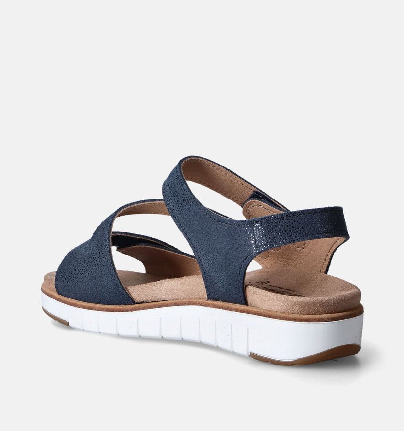 Solemade Romi Blauwe Sandalen voor steunzolen voor dames (355727) - geschikt voor steunzolen