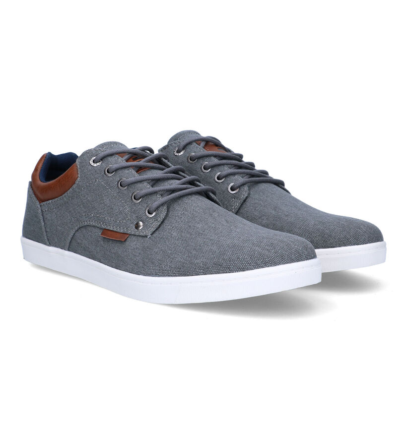 Bullboxer Chaussures à lacets en Gris pour hommes (318917) - pour semelles orthopédiques