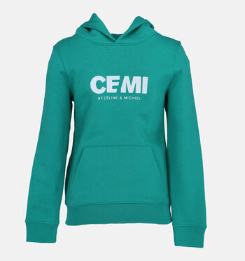 Sweatshirt vert