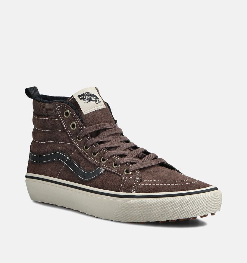 Vans MTE SK8-Hi Insulated Baskets en Brun pour hommes (360241) - pour semelles orthopédiques