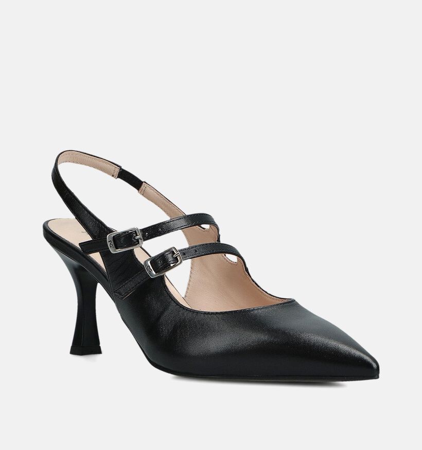 NeroGiardini Zwarte Slingback Pumps voor dames (370760)