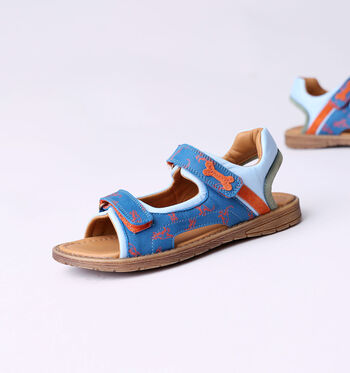 STONES and BONES Sandalen Blauw/Groen
