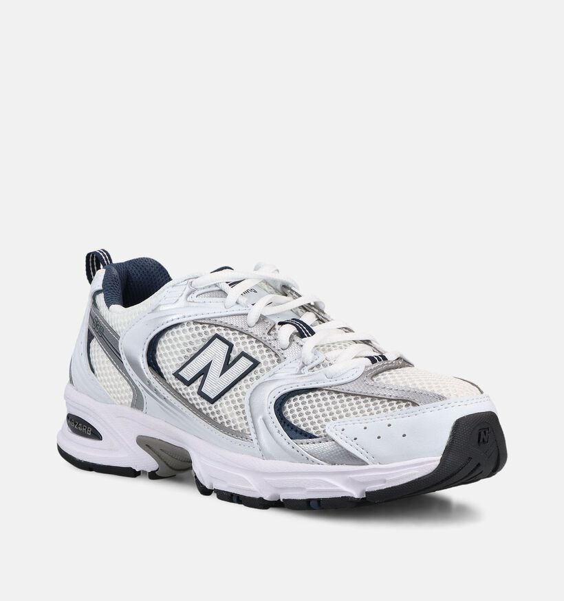 New Balance 530 Witte/Blauwe Sneakers voor dames (382420) - geschikt voor steunzolen