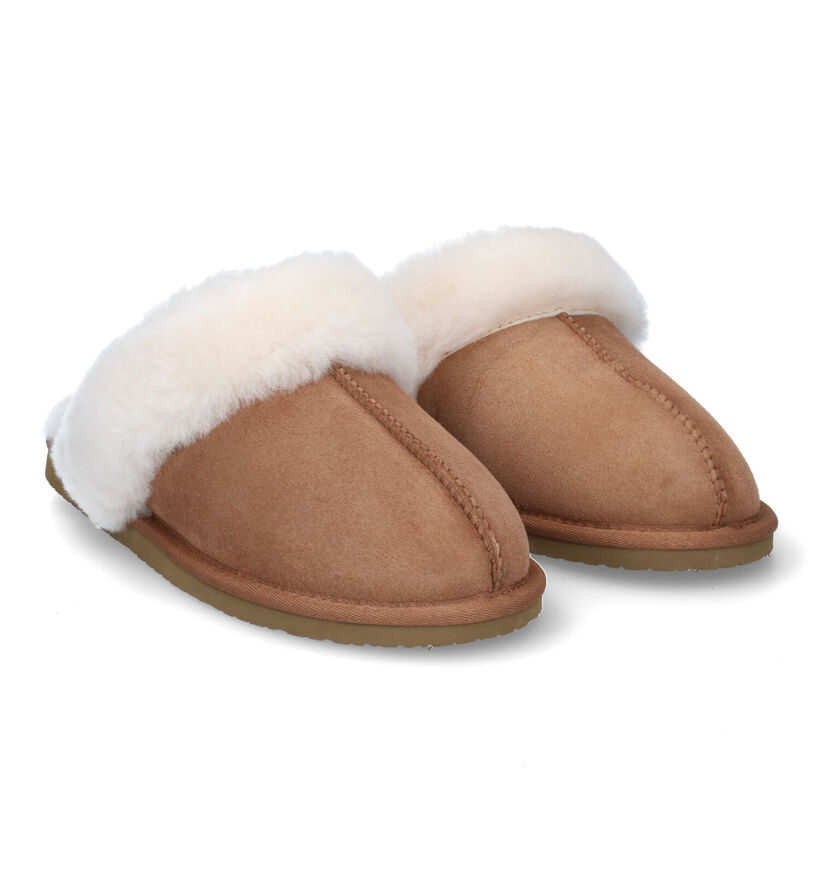 Bullboxer camel Pantoffels voor dames (326025)