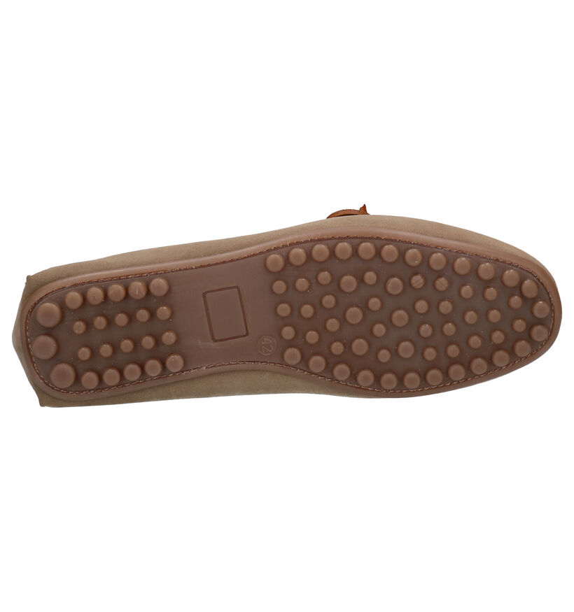 Scapa Mocassins en Beige en nubuck (280533)