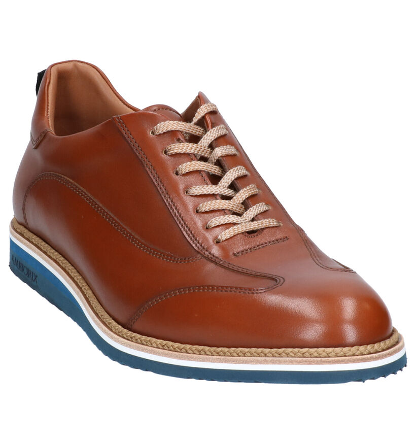 Ambiorix Chaussures habillées en Cognac en cuir (274912)