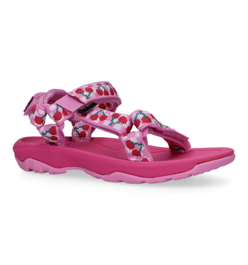 Teva Hurricane Roze Sandalen in stof (321863)