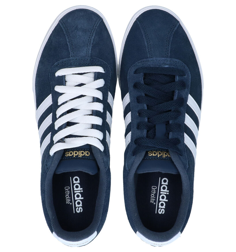 adidas Courtset Grijze Sneakers in kunstleer (276455)