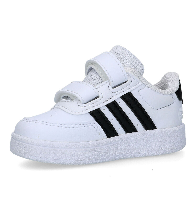 adidas Breaknet 2.0 Witte Sneakers voor meisjes, jongens (324148) - geschikt voor steunzolen