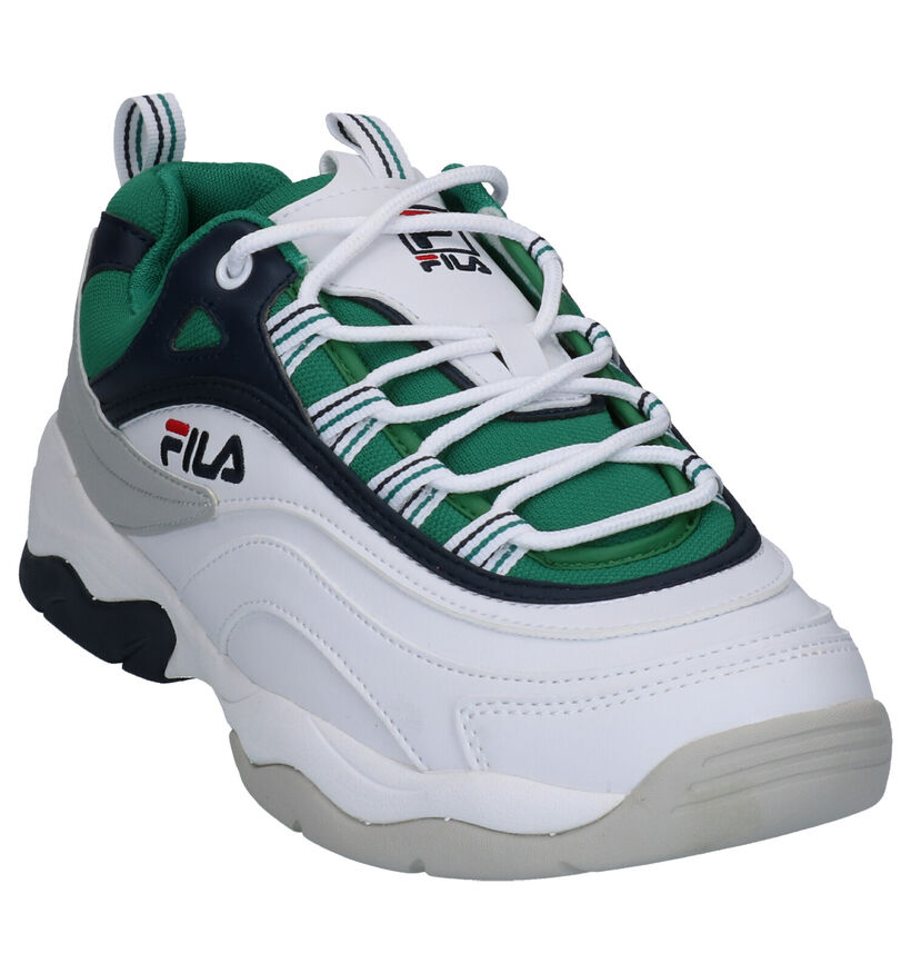 Fila Ray Witte Sneakers in kunstleer (253536)