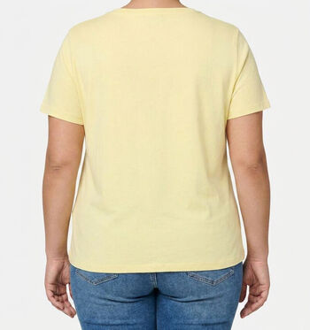 ONLY Carmakoma T-shirts Geel
