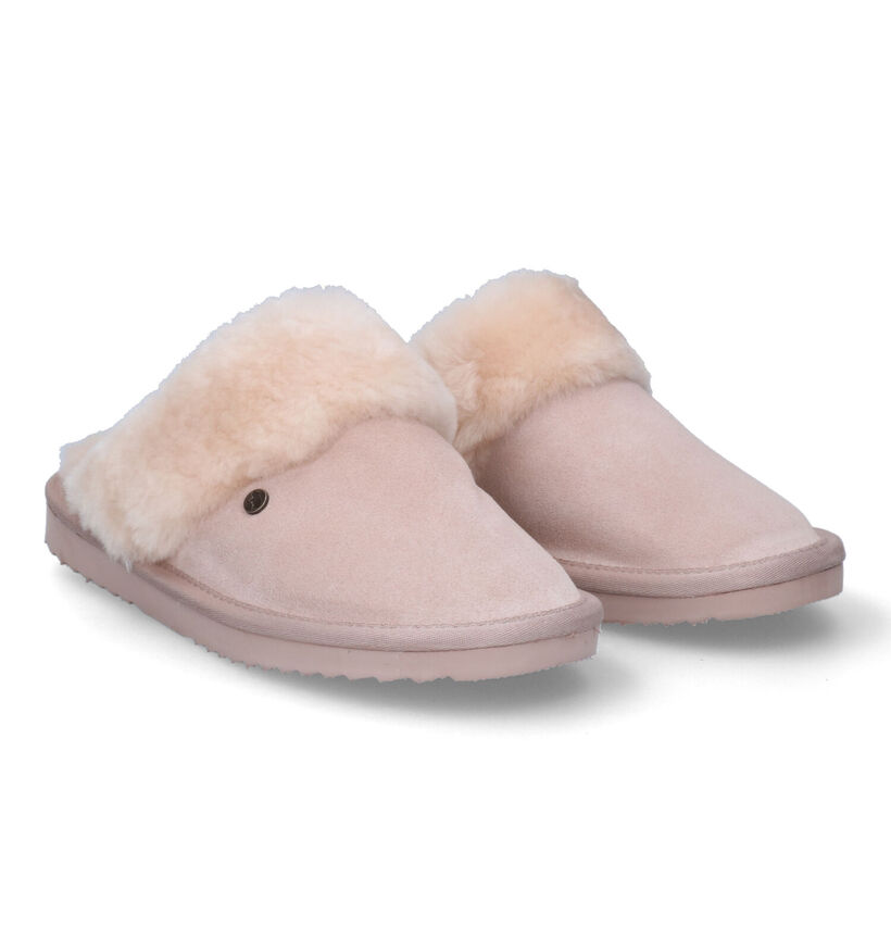 Warmbat Flurry Zwarte Pantoffels voor dames (315165)