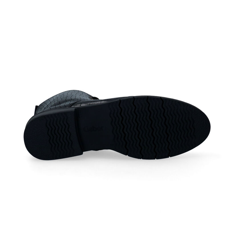 Gabor OptiFit Bottines en Noir pour femmes (297220) - pour semelles orthopédiques