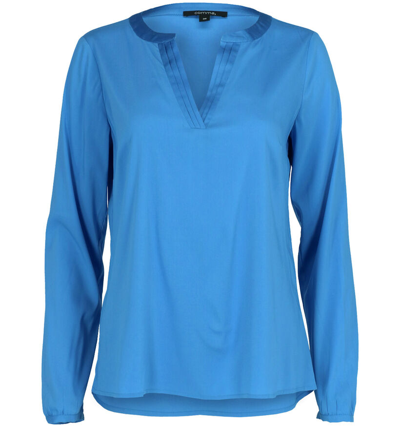 comma Blauwe Blouse (278161)