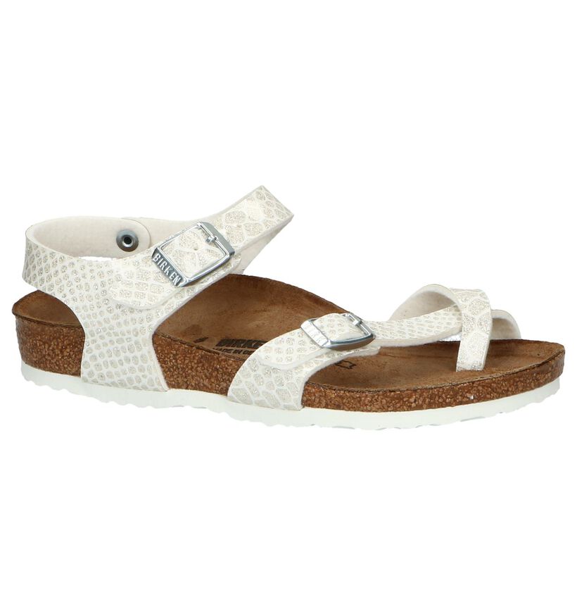 Witte Sandalen Birkenstock Taormina in kunstleer (241925)