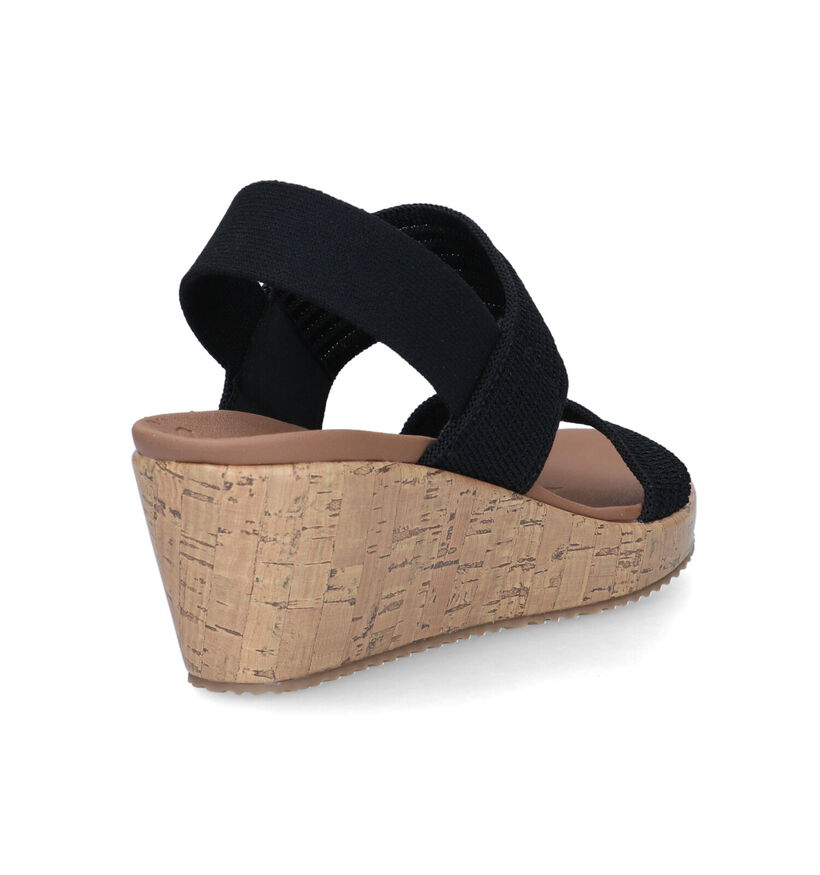 Skechers Beverlee Blauwe Sandalen voor dames (321464)