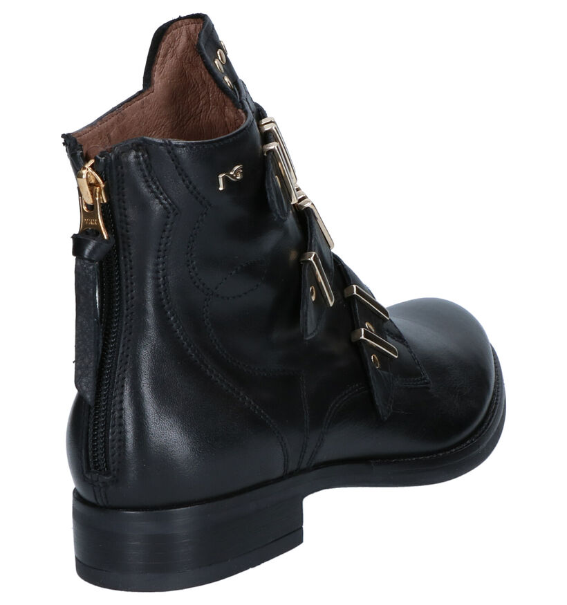 NeroGiardini Bottines motardes en Noir en cuir (255319)