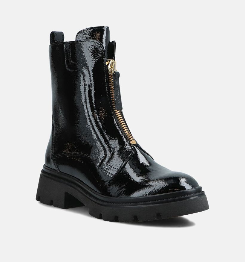Gabor Bottines motardes en Noir pour femmes (363109) - pour semelles orthopédiques